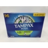 Image 1 : Brand New 96 Count Tampax Pearl Super Tampons