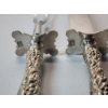 Image 3 : Steiff "Rose" Sterling Silver Carving Set TW: 285.1g