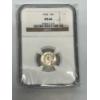Image 1 : NGC MS66 Graded 1945 Mercury Dime 90% Silver - In Case - Mint Condition