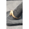 Image 2 : 10K Gold Tri Color Black Hills Gold Grape Vine Leaf Ring - Size: 9 - Total Weight: 2.4g