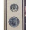 Image 3 : Vintage Norman Rockwell "Presidential Portraits" Framed Coin & Art Display - Face Value: $1.91