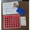 Image 2 : Two Vintage World Globes And Unopened Bronze Franklin Mint Presidential Coin Set -No Shipping Availa