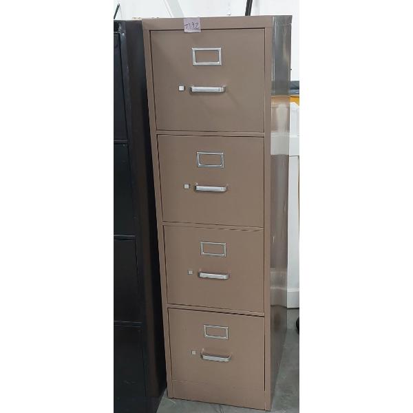 Four Drawer Filing Cabinet As Shown