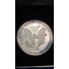 Image 3 : 1992 1 Troy oz 999 Fine Silver American Eagle Coin - Beautiful Toning
