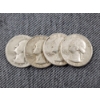 Image 1 : $1.00 Face Value in Assorted 90% Silver Washington Quarters