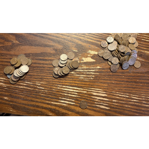 Assorted Wheat Pennies - FV $1.17 - Includes Miscellaneous Years - 1949 - 1958 & 1958D 