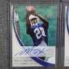 Image 6 : Four Upper Deck AUTOGRAPHED Indianapolis Colts NUMBERED Rookie Football Trading Cards