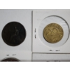 Image 12 : Lot of 8 Assorted World Coins & Tokens Dating Back to 1940's From Various Countries
