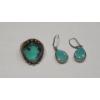 Image 1 : Beautiful Sterling Silver Ring - Size 7 & Sterling Earring Set - Total Weight: 25.1g