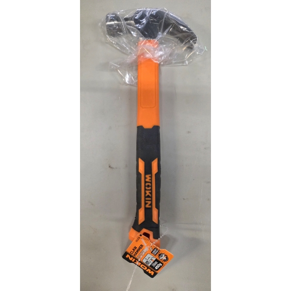 New! Workin 16OZ Drop Forged Orange Claw Hammer 