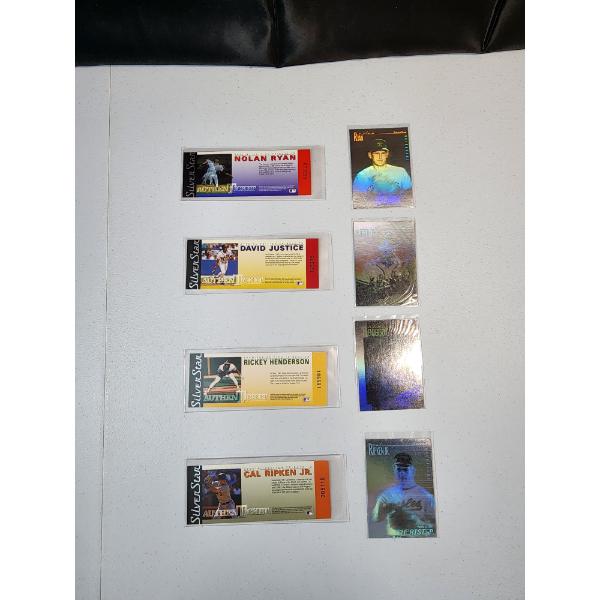 1991 Field of Vision Productions Baseball Cards and SilverStar AuthenTickets