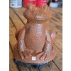 Image 1 : 17" Frog Planter with Rolling Cart