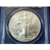 Image 2 : 2010 American Eagle Silver Coin 1 oz Fine Silver Graded MS 70 by PCGS