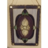 Image 2 : Stained Glass Art - Window Or Wall Hanging Decorative Piece - Appr: 14" x 20" As Pictured - Nice 