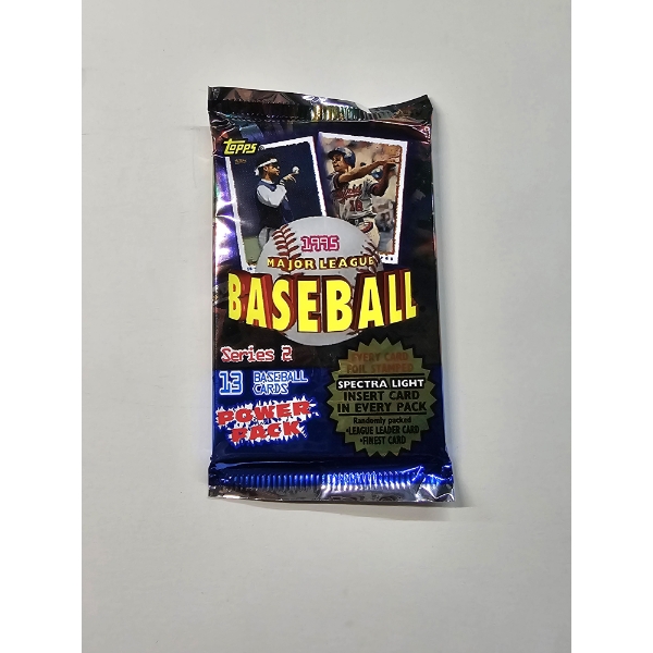 1995 Topps MLB Series 2 Trading Cards - Unopened Sealed Pack (13 Cards)