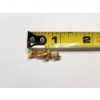 Image 4 : 8K Gold Manneken Pis Charm Brussels Souvenir Pendant - TW: 3.4g - See Description! 