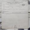 Image 3 : INTERESTING!!! Collection of 5 Antique MUGSHOT Bertillon Criminal Booking Sheets
