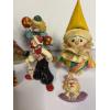 Image 3 : Assorted Clown Figurines - 5 Total