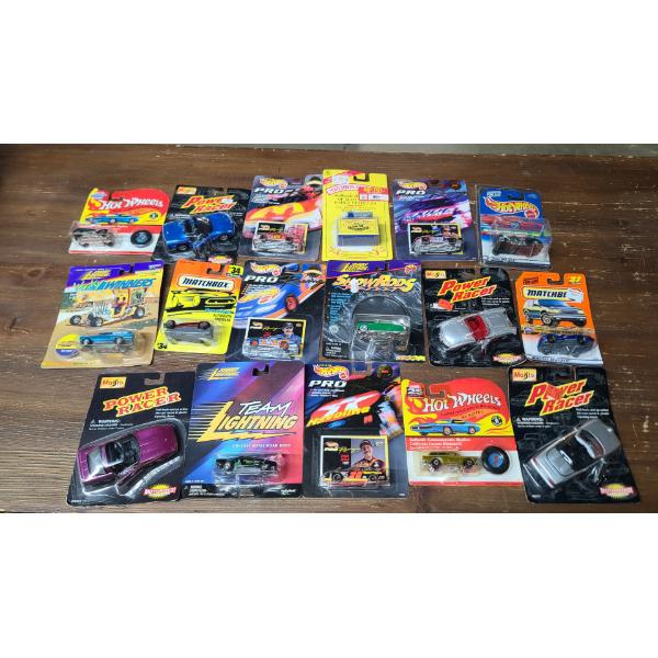 Collection Of Assorted 1:64 Scale Die-Cast Cars Including Matchbox, Hot-Wheels & More
