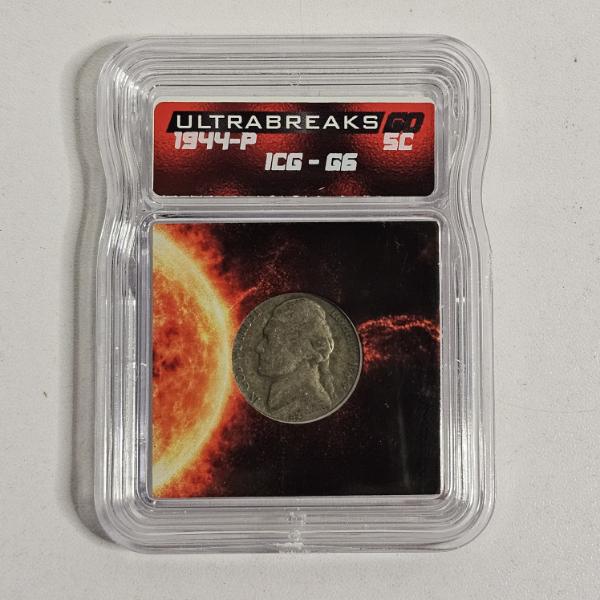ICG G6 1944-P Ultrabreaks Jefferson 35% Silver War Nickel (0.0563 Oz ASW)