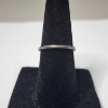 Image 1 : 14K White Gold Ring - Size 5 - Total Weight: 1.6g