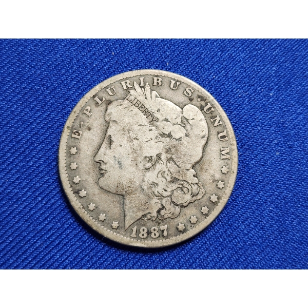 1887-O Silver Morgan Dollar - 90% Silver U.S. Dollar