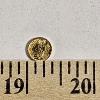 Image 3 : 1970s Columbia Mint 0.7g 22K Solid Gold 9mm Miniature Saint-Gaudens Double Eagle Replica Coin
