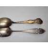 Image 4 : x2 Alliance Ohio Engraved Sterling Silver Souvenir Spoons TW: 33.2g