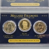 Image 3 : Two U.S. Presidential Dollar Coin Sets FDOI: Jefferson & Fillmore - Face Value: $6.00