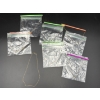 Image 1 : 7 Gold- Colored Chains with clasps - Simple Necklace Chain - Great Shape 
