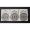 Image 2 : (3) 1998 Michael Jordan Timeline Die Cut Upper Deck Cards - 25, 26, 42