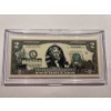 Image 1 : 2003 United States Jefferson Maryland $2.00 Bill In Hard Case Holder - Mint Condition - RARE