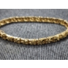 Image 2 : STUNNING 14K GOLD Nugget Style Bracelet Weighing 17.3 Grams Measuring About 7 Inches Long