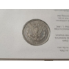 Image 9 : Two U.S. Silver Morgan Dollars in Display Cards & Protective Binder Page - 1890-O & RARE 1880-S 