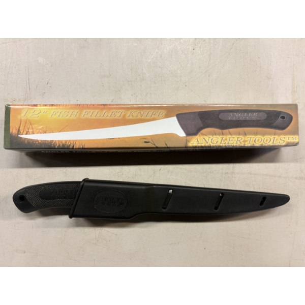 Brand New - Angler Tools 12" Fish Fillet Knife 
