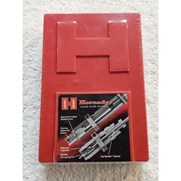 Hornady Custom Grade 3-Die Set for Reloading 9mm Luger/9x21 Cartridges