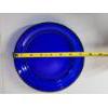 Image 5 : Vintage Collectible Mary Gregory Hand-Painted Enamel Blue Glass Plate