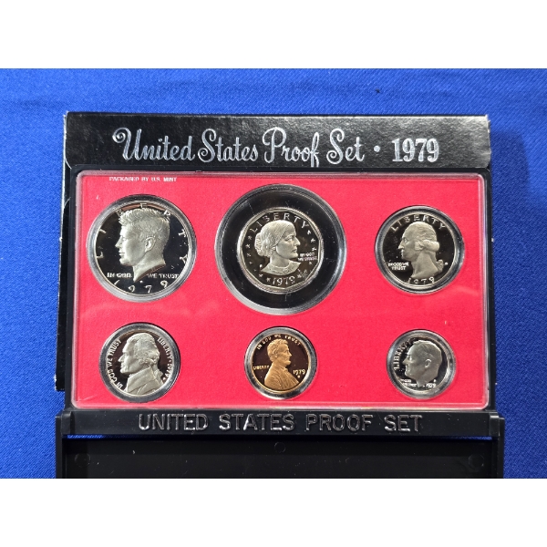 1979 United States Mint Proof Set w/ Display Case