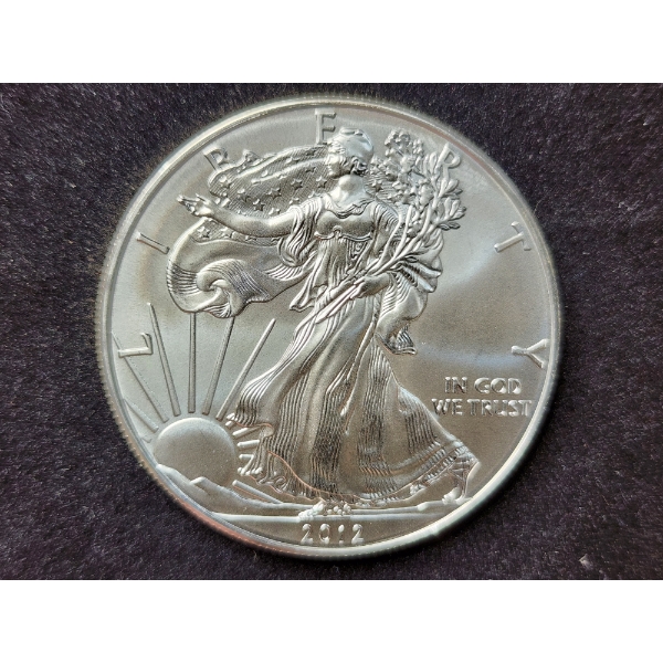 2012 American 1 Oz Silver Eagle Round - Brilliant Uncirculated Condition!