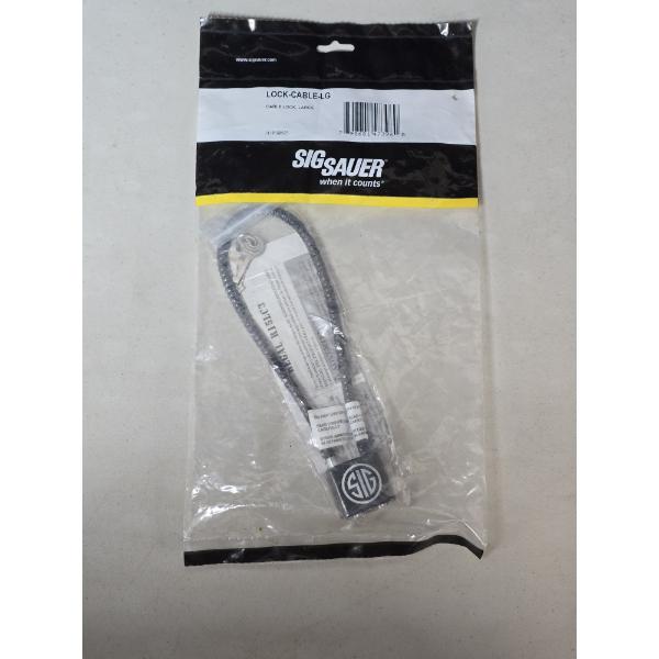SIG SAUER Cable Lock - Size LARGE - Brand New