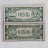 Image 2 : Two United States Small-Size $1 Silver Certificates FV: $2.00
