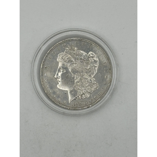 1880 Morgan Silver Dollar - Beautiful Coin