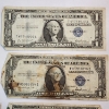 Image 3 : Six Assorted United States $1 Blue Seal Silver Certificates FV: $6.00