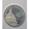 Image 1 : Monument Metals The "U.S Capitol" 1 Troy Ounce .999 Fine Silver Round