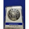 Image 2 : 1997 $100 .9995 Platinum-Layered Eagle Replica Proof