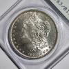 Image 2 : OLDER PCGS MS63 GRADED 1884-O Morgan 90% Silver Dollar ~ New Orleans Minted Silver Dollar!
