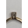 Image 5 : 14K Yellow Gold Classic Solitaire Diamond Engagement Ring - Size 6 - Weight: 1.5g