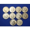 Image 1 : Lot of 10 Assorted Years 40% Silver Kennedy Half Dollars - Face Value: $5.00	