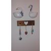 Image 1 : 3 Piece Wall Grouping - Wall Decor As Shown