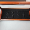 Image 2 : Nice Wooden Glass-Top Coin Slab Storage Case - Holds 5 Standard Slabs